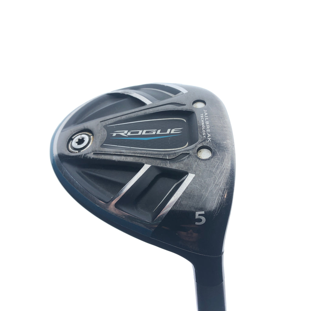 Used Callaway Rogue 5 Fairway Wood / 18.0 Degrees / Stiff Flex