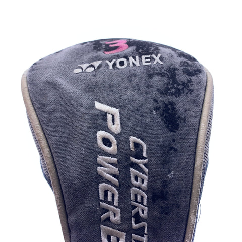 Used Yonex Cyberstar Powerbrid 3 Fairway Wood / 18.0 Degrees / Ladies Flex