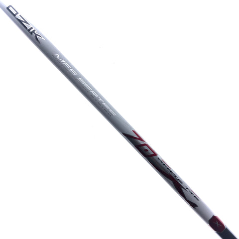 Used Matrix Ozik White Tie X4 70 X Driver Shaft / X-Stiff Flex / TaylorMade Gen