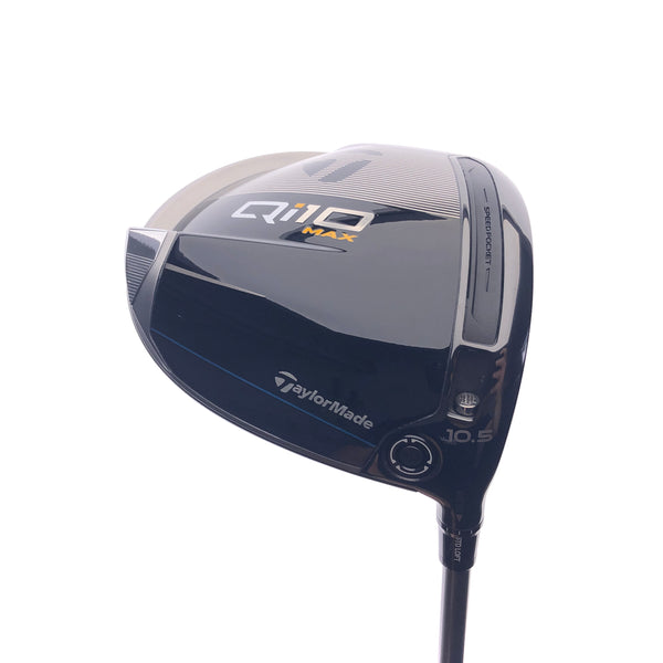 Used TaylorMade Qi10 Max Driver / 10.5 Degrees / Regular Flex