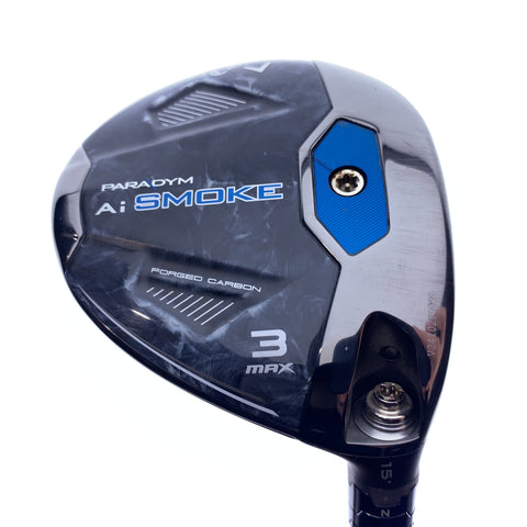 Used Callaway Paradym Ai Smoke MAX 3 Fairway Wood / 15.0 Degrees / Stiff Flex
