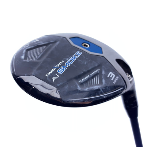 Used Callaway Paradym Ai Smoke MAX 3 Fairway Wood / 15.0 Degrees / Stiff Flex