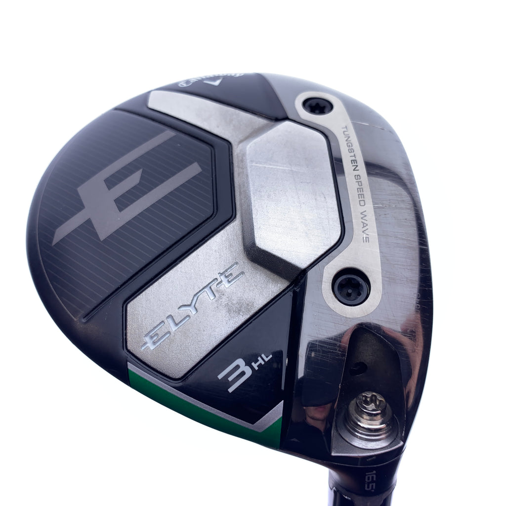 Used Callaway Elyte 3  HL Fairway Wood / 16.5 Degrees / Stiff Flex