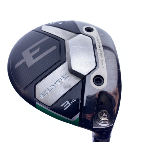 Used Callaway Elyte 3  HL Fairway Wood / 16.5 Degrees / Stiff Flex