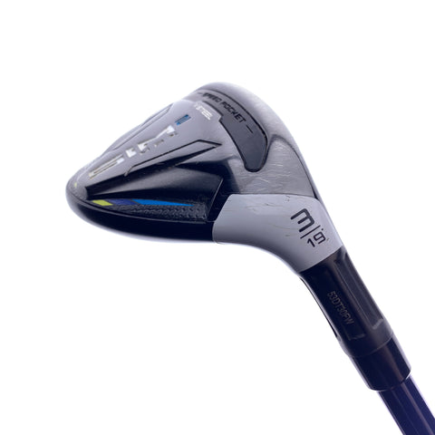 Used TaylorMade Sim2 Max Rescue 3 Hybrid / 19 Degrees / Stiff Flex