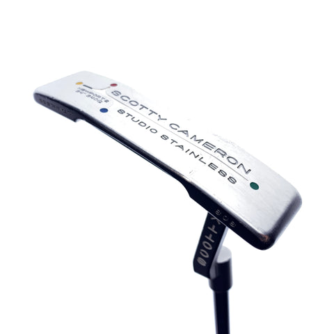 Used Scotty Cameron Studio Stainless Newport 2 Putter / 35.0 Inches