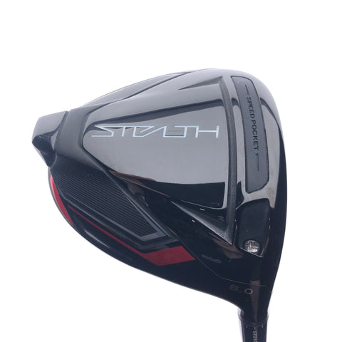 Used TOUR ISSUE TaylorMade Stealth Driver / 8.0 Degrees / TX Flex