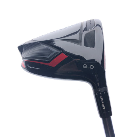 Used TOUR ISSUE TaylorMade Stealth Driver / 8.0 Degrees / TX Flex