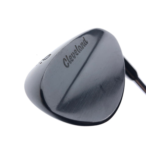 Used Cleveland 588 RTX 2.0 Black Satin Lob Wedge / 60.0 Degrees / Stiff Flex