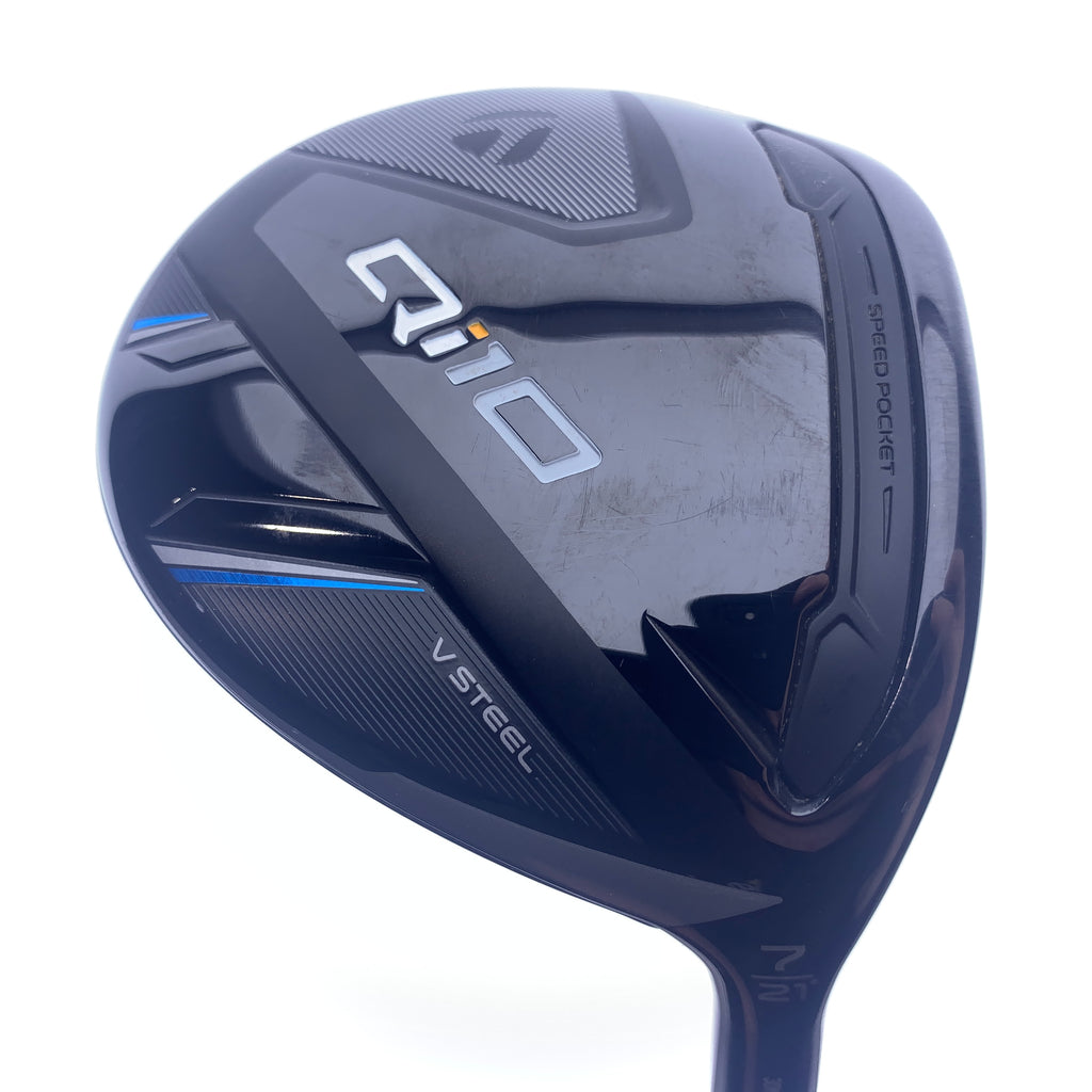 Used TaylorMade Qi10 7 Fairway Wood / 21.0 Degrees / Stiff Flex