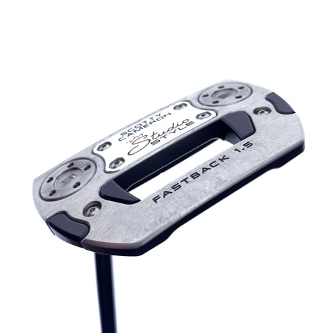 Used Scotty Cameron Studio Style Fastback 1.5 Putter / 34.0 Inches / Left-Handed