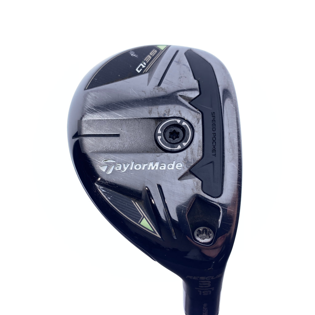 Used TaylorMade Qi35 3 Hybrid / 19 Degrees / Stiff Flex