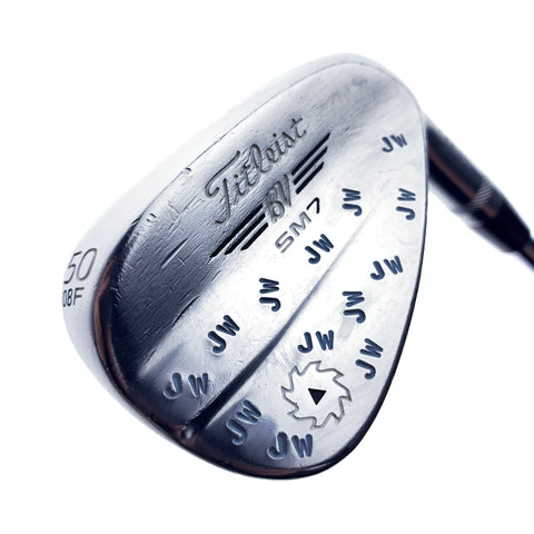 Used Titleist Vokey SM7 Tour Chrome Gap Wedge / 50.0 Degrees / Wedge Flex
