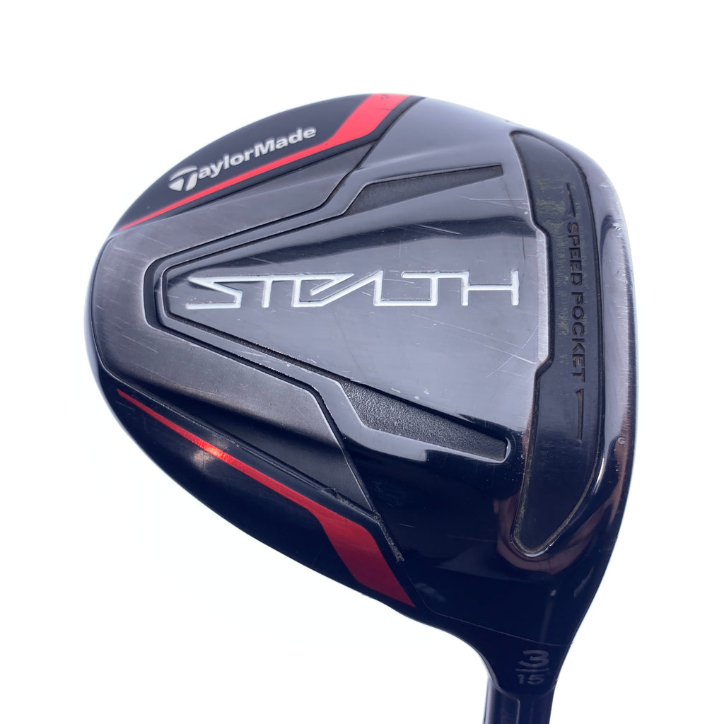 Used TaylorMade Stealth 3 Fairway Wood / 15 Degrees / Stiff Flex