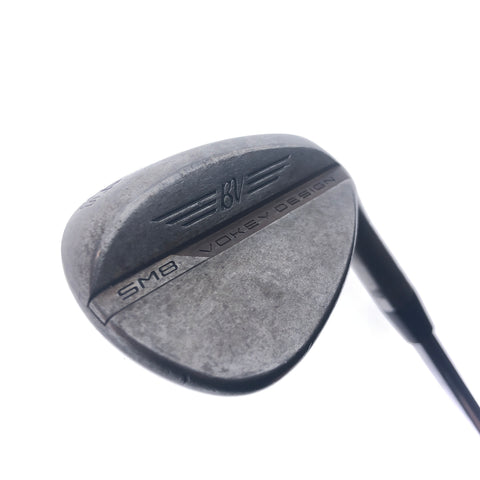 Used Titleist Vokey SM8 Raw Sand Wedge / 54.0 Degrees / X-Stiff Flex