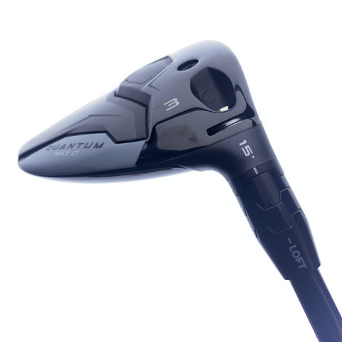 Used Callaway Quantum Max D 3 Fairway Wood / 15.0 Degrees / Stiff Flex