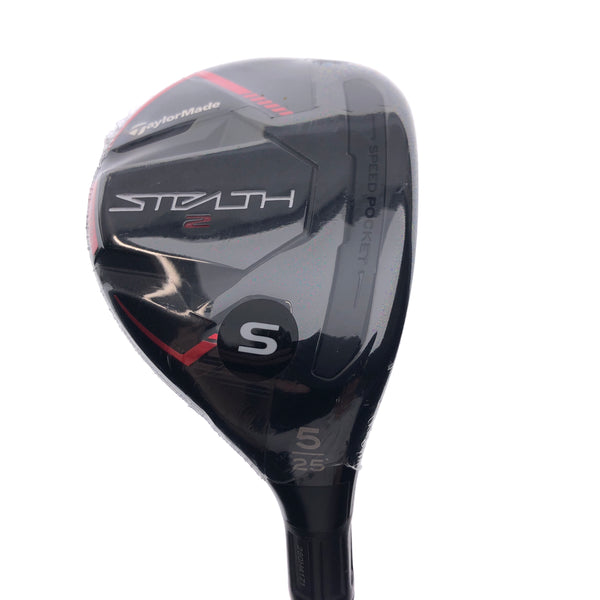 NEW TaylorMade Stealth 2 5 Hybrid / 25 Degrees / Stiff Flex
