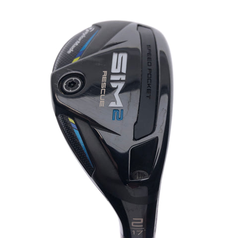 Used TaylorMade Sim2 Rescue 2 Hybrid / 17 Degrees / Stiff Flex