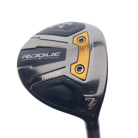 Used Callaway Rogue ST MAX 7 Fairway Wood / 21.0 Degrees / Regular Flex