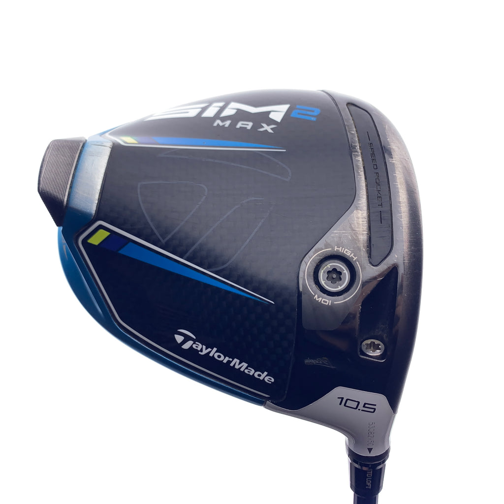 Used TaylorMade Sim2 Max Driver / 10.5 Degrees / Regular Flex