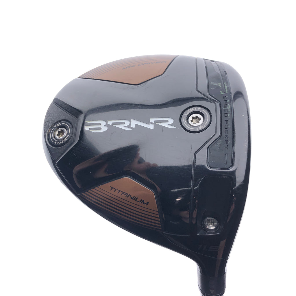 Used TaylorMade BRNR Mini Driver / 11.5 Degrees / Regular Flex