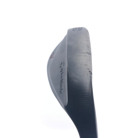Used TaylorMade Milled Grind 2 Black Gap Wedge / 50.0 Degrees / Stiff Flex