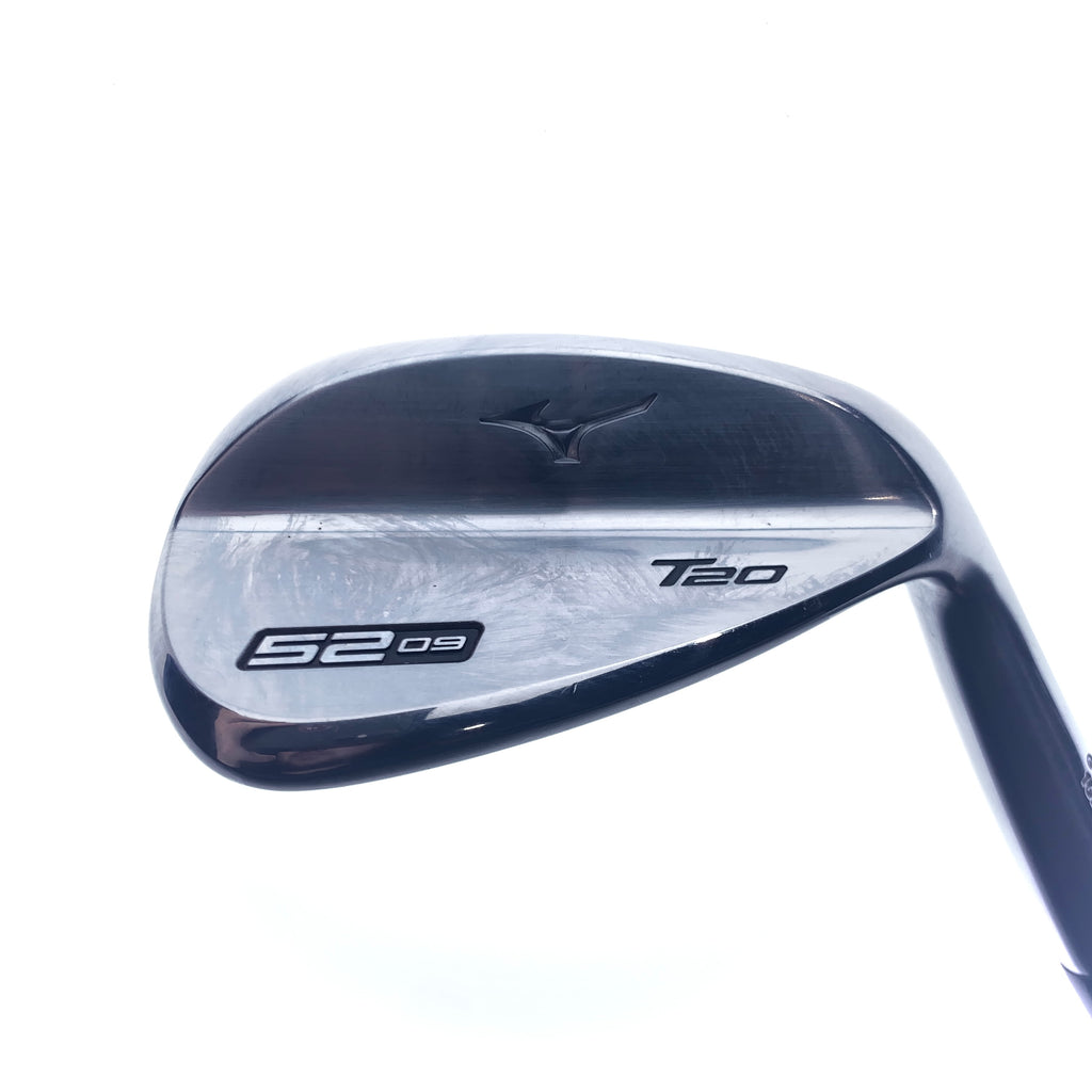 Used Mizuno T20 Satin Chrome Gap Wedge / 52.0 Degrees / Regular Flex