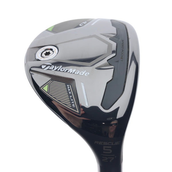 Used TaylorMade Qi35 Max Lite 5 Hybrid / 27 Degrees / Lite Flex