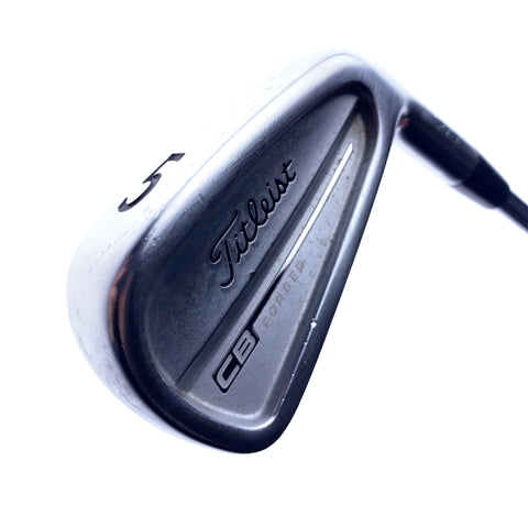 Used Titleist CB 714 5 Iron / 27.0 Degrees / Regular Flex