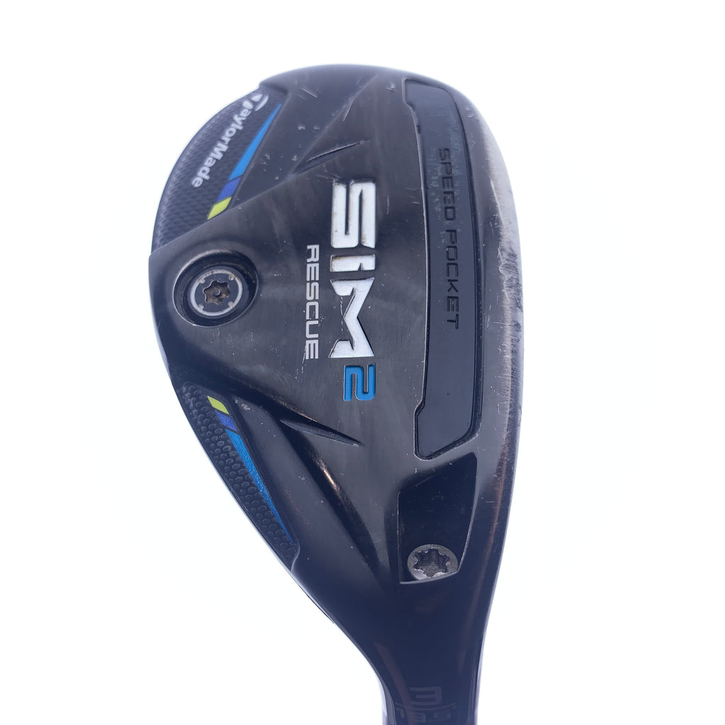 Used TaylorMade Sim2 Rescue 3 Hybrid / 19.0 Degrees / Stiff Flex