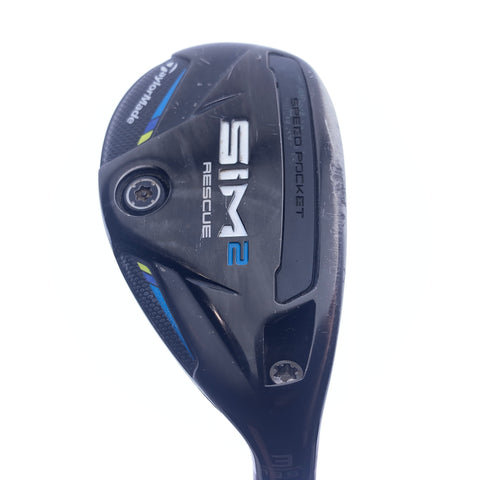 Used TaylorMade Sim2 Rescue 3 Hybrid / 19.0 Degrees / Stiff Flex