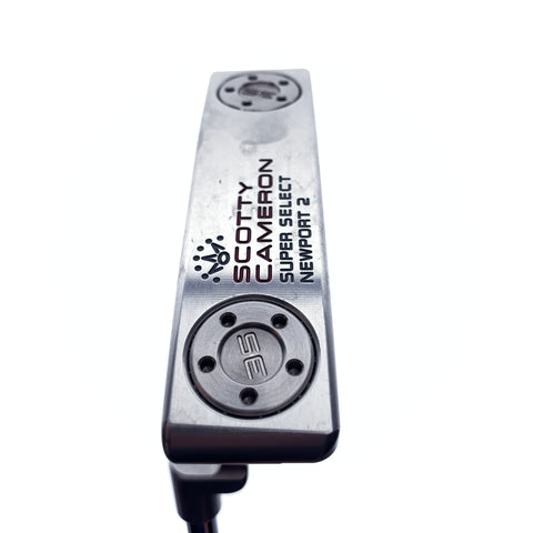 Used Scotty Cameron Super Select Newport 2 Putter / 34.0 Inches / Left-Handed