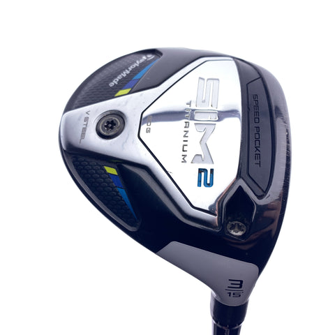 Used TaylorMade Sim2 Titanium 3 Fairway Wood / 15 Degrees / Stiff Flex
