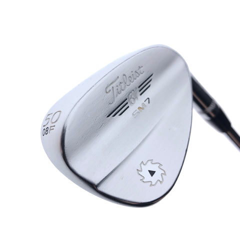 Used Titleist Vokey SM7 Tour Chrome Gap Wedge / 50.0 Degrees / Wedge Flex