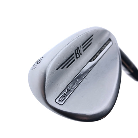 Used Titleist Vokey SM10 Tour Chrome Sand Wedge / 56.0 Degrees / Wedge Flex