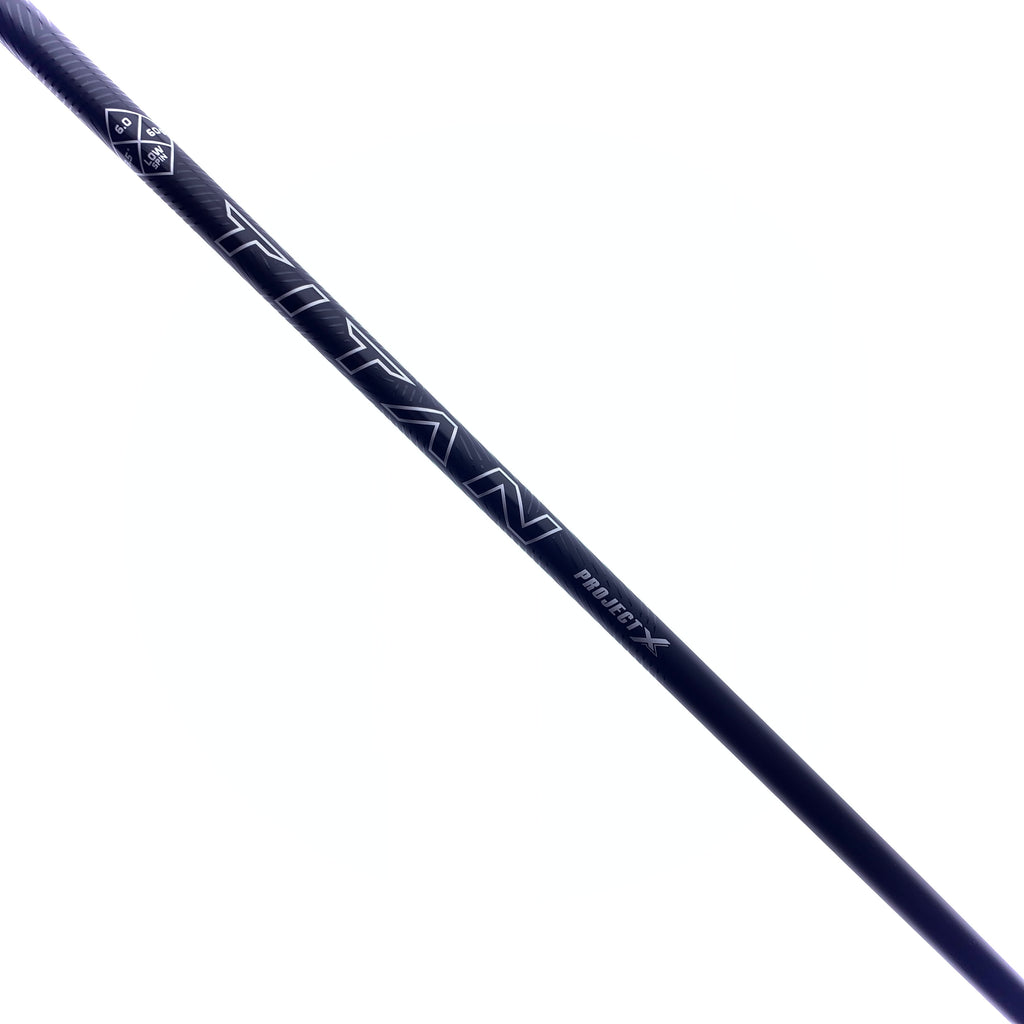 Used Project X Titan Black Driver Shaft / Stiff Flex / Titleist Gen 2 Driver Ad