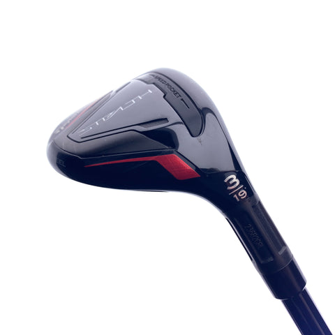 Used TaylorMade Stealth Rescue 3 Hybrid / 19 Degrees / Stiff Flex