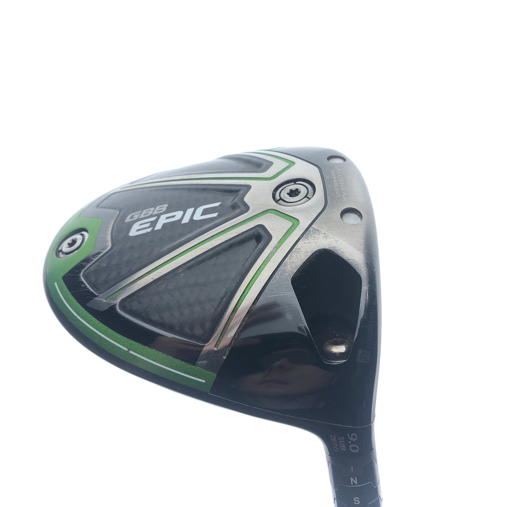 Used Callaway GBB Epic Sub Zero Driver / 9.0 Degrees / Stiff Flex