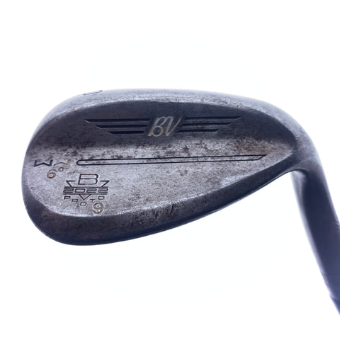 Used TOUR ISSUE Titleist SM9 Raw Wedge Works Lob Wedge / 60.0 Degrees/Stiff Flex