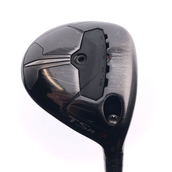 Used Titleist TSR 3 3 Fairway Wood / 15 Degrees / Stiff Flex