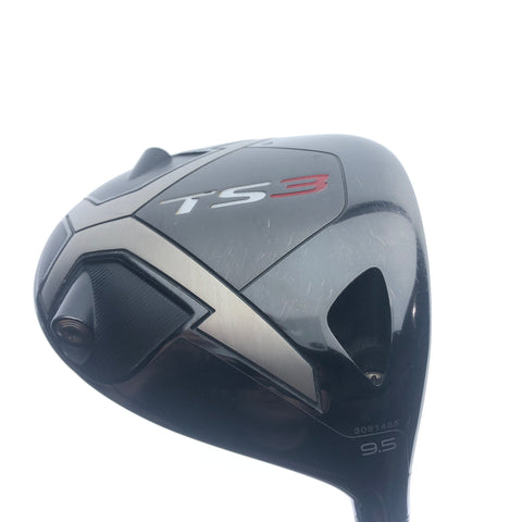 Used Titleist TS3 Driver / 9.5 Degrees / Stiff Flex