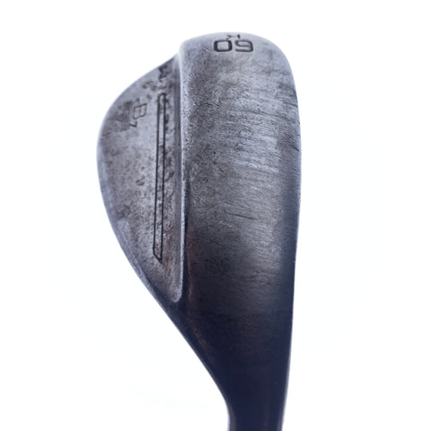Used TOUR ISSUE Titleist SM9 Raw Wedge Works Lob Wedge / 60.0 Degrees/Stiff Flex