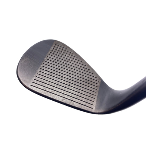 Used TaylorMade Milled Grind 4 Black Lob Wedge / 58.0 Degrees / Stiff Flex