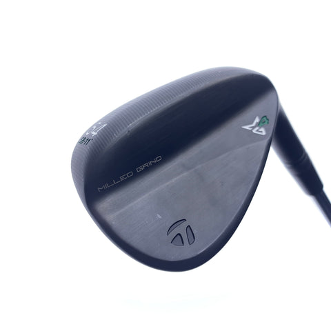 Used TaylorMade Milled Grind 4 Black Sand Wedge / 54.0 Degrees / Wedge Flex