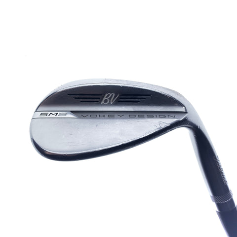 Used Titleist Vokey SM8 Tour Chrome Lob Wedge / 58.0 Degrees / Wedge Flex
