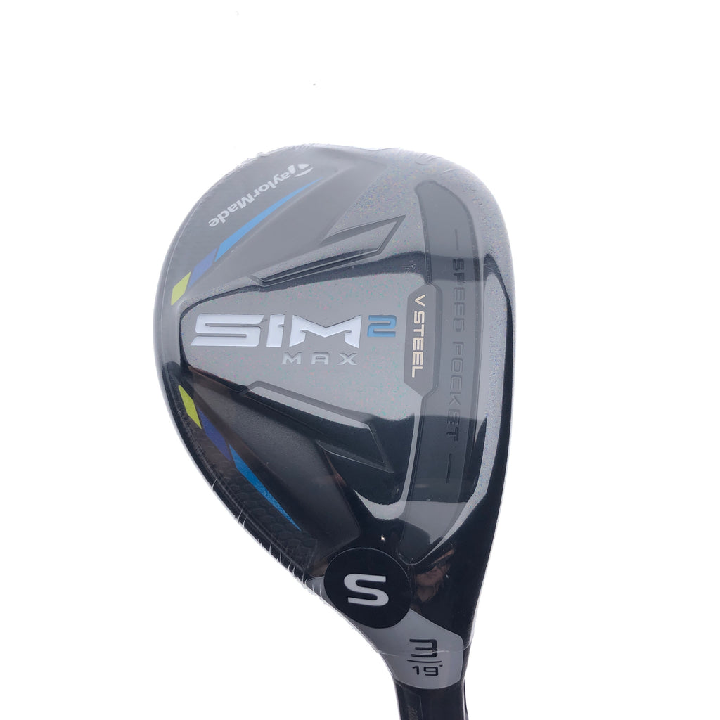 NEW TaylorMade Sim2 Max Rescue 3 Hybrid / 19.0 Degrees / Stiff Flex