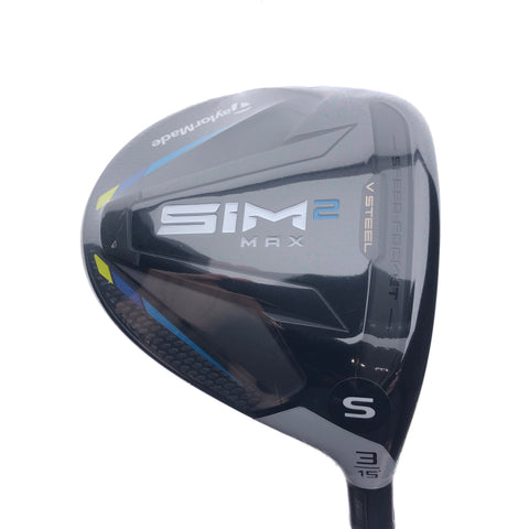 NEW TaylorMade Sim2 Max 3 Fairway Wood / 15.0 Degrees / Stiff Flex
