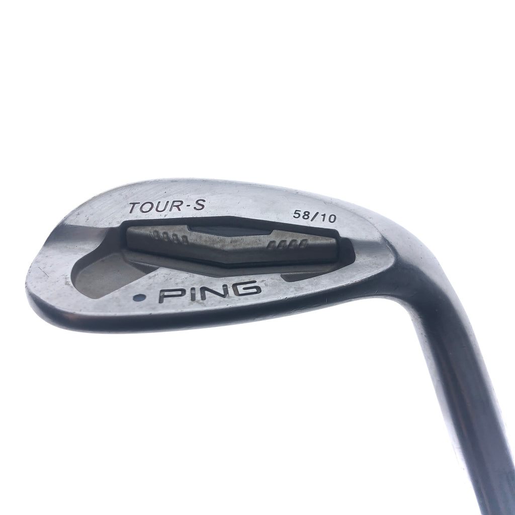 Used Ping Tour-S Chrome Lob Wedge / 58.0 Degrees / X-Stiff Flex