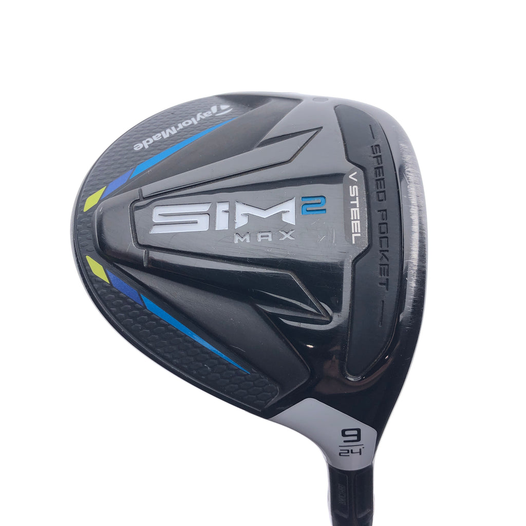 Used TaylorMade Sim2 Max 9 Fairway Wood / 24.0 Degrees / Ladies Flex
