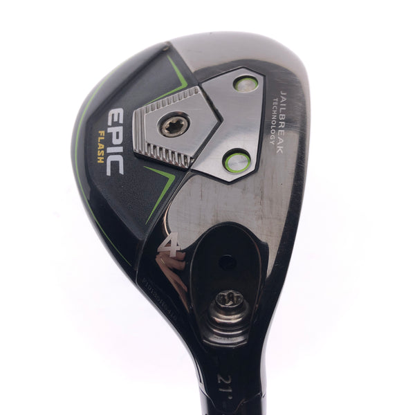 Used Callaway Epic Flash 4 Hybrid / 21 Degrees / X-Stiff Flex